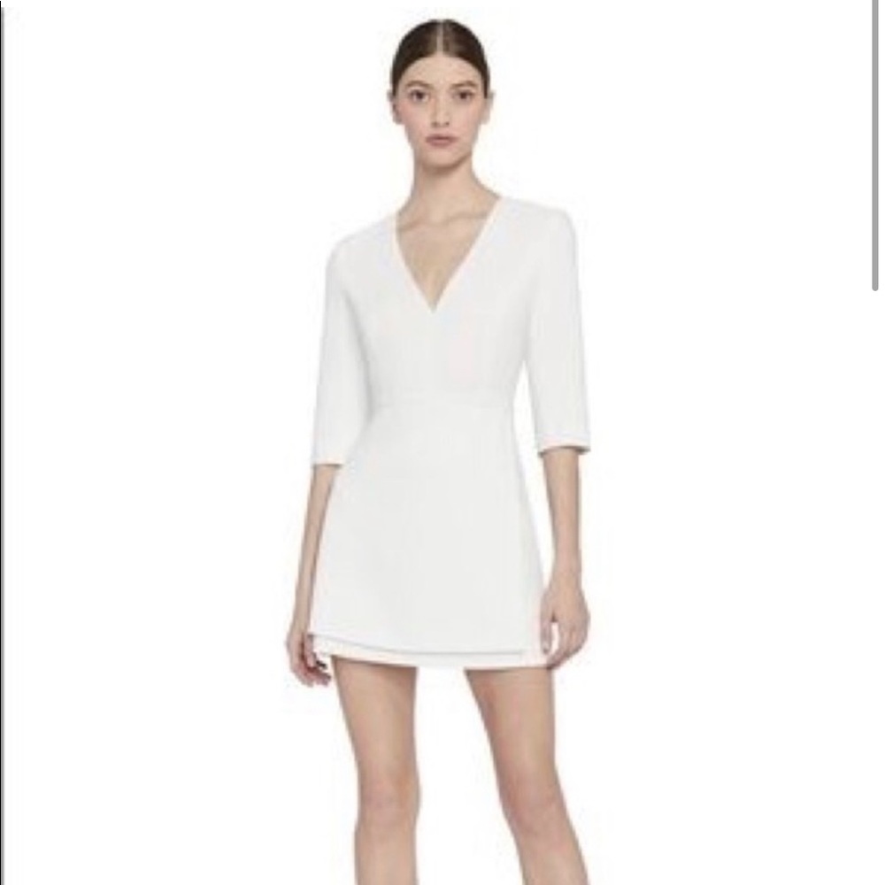 COPY - Alice +Olivia STEVIE DOUBLE LAYER MINI DRESS